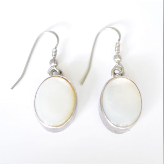 Silver earring