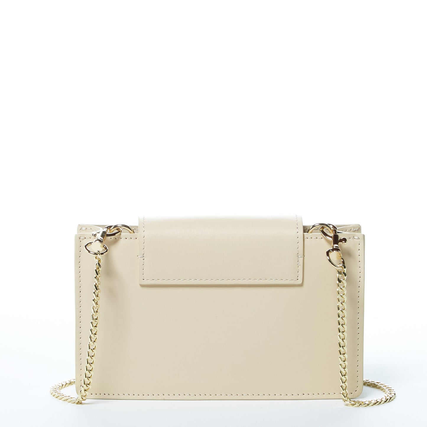SUSU Off White Bag Mini Crossbody Purse Cream Leather Wristlet Women's Handbag